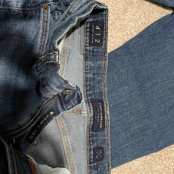 Lucky Brand Athletic Slim Blue Men's Jeans - Picture 3 of 3